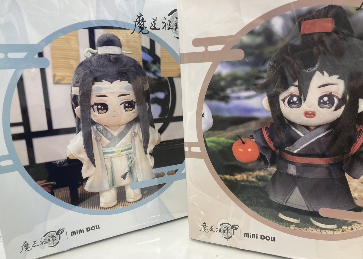魔道祖師 ぬいぐるみ kaze セット 魏無羨 藍忘機 10センチ｜Yahoo