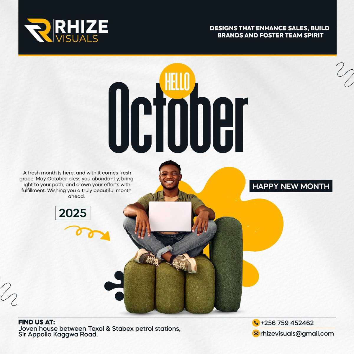 New month, new blessings 🌻✨ Hello October. May your path be full of light and your efforts crowned with fulfillment. #HelloOctober #HappyNewMonth