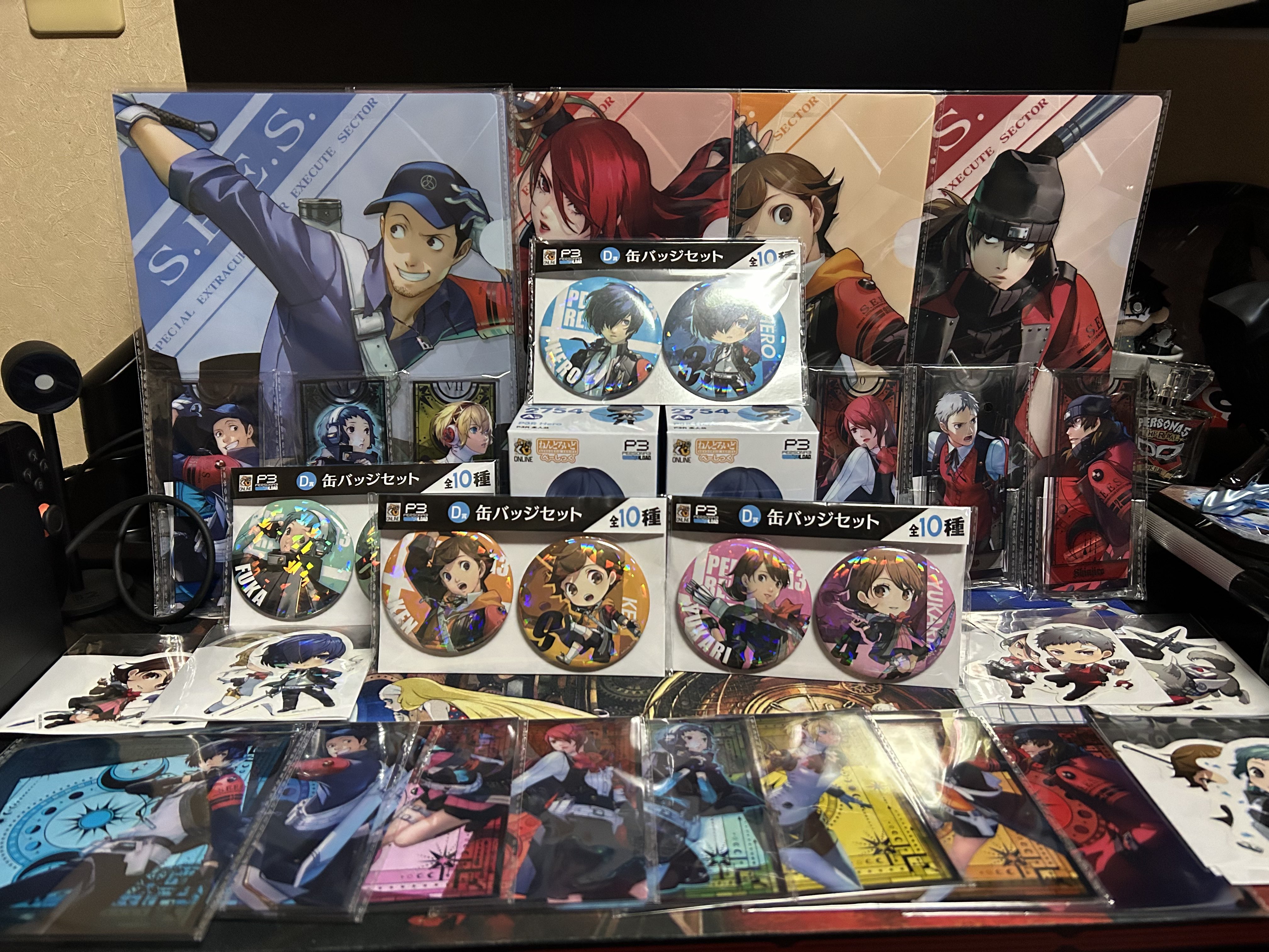 グッスマくじ ペルソナ3 リロード 主人公 ねんどろいど 3体