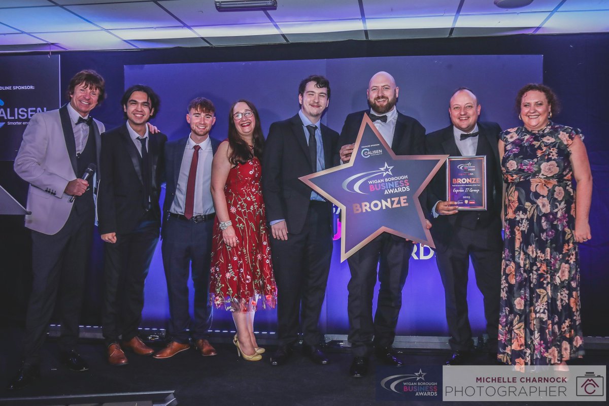 expressitgroup's tweet image. We’re delighted to have been awarded 🥉 Bronze in the Tech &amp;amp; Innovation Business of the Year 2025 at the Wigan Borough Business Awards! 💻🚀✨

A huge thank you to the organisers of the Wigan Borough Business Awards! ✨

#WiganBusinessAwards #TechInnovation #ExpressIT