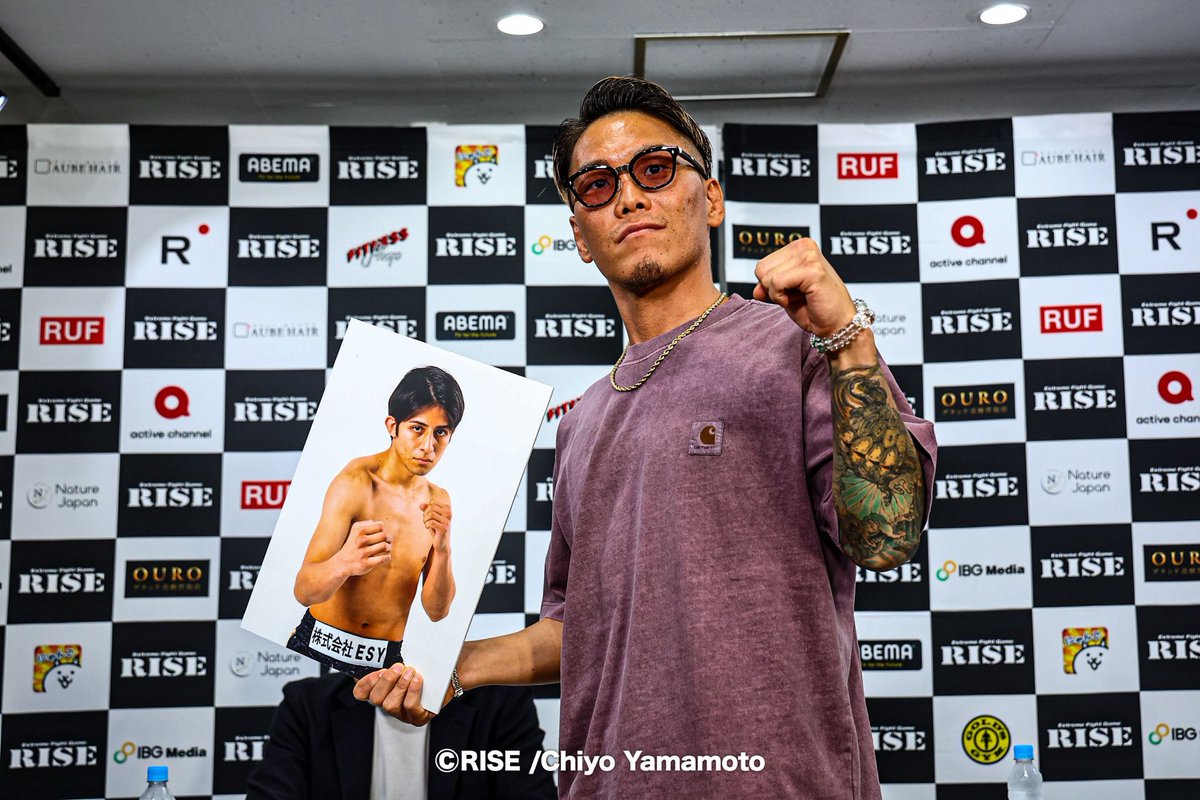 hrt_1's tweet photo. 会見📷

11月9日(日)東京・後楽園ホール

▼ライト級（-63kg）3分3R
山口裕人（道化倶楽部／WPMF世界スーパー��イト級暫定王者）
鈴木宙樹（RIKIX/第2代REBELS-BLACK 60kg級王者） https://t.co/QnpTOgvK7K