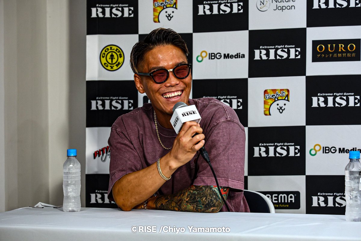 hrt_1's tweet photo. 会見📷

11月9日(日)東京・後楽園ホール

▼ライト級（-63kg）3分3R
山口裕人（道化倶楽部／WPMF世界スーパー��イト級暫定王者）
鈴木宙樹（RIKIX/第2代REBELS-BLACK 60kg級王者） https://t.co/QnpTOgvK7K