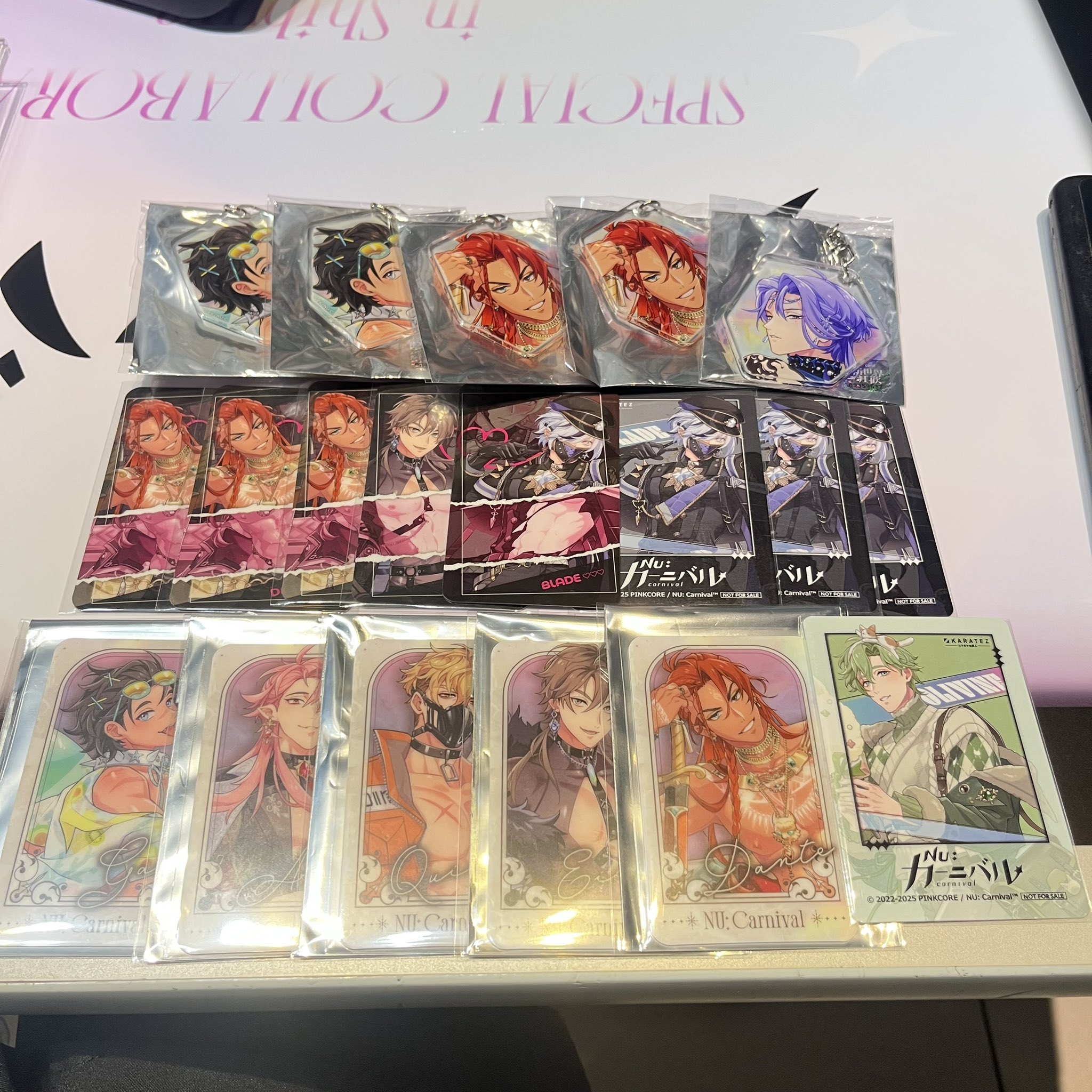 NU:カーニバル　カラオケの鉄人　ルームキー 特典　オリビン NU:カーニバル カラオケの鉄人 ルーム予約特典 ルームキー
