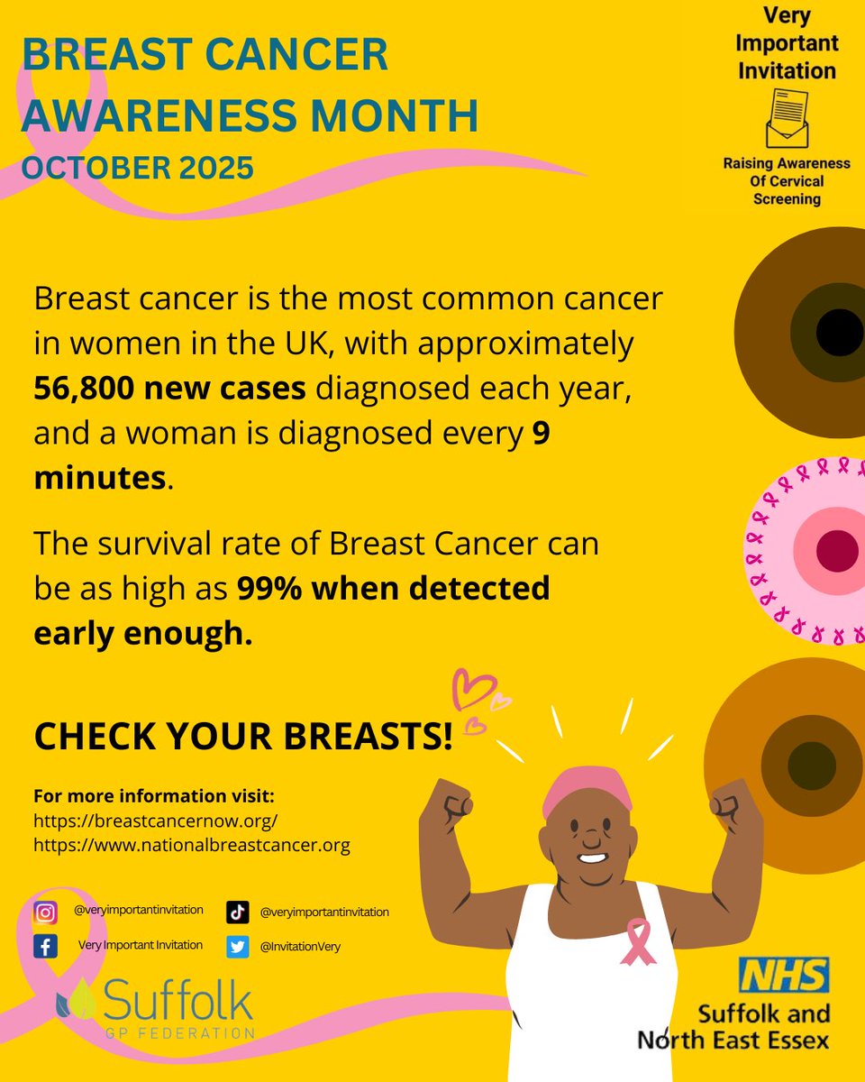 Very Important Invitation - Cervical Screening tweet media