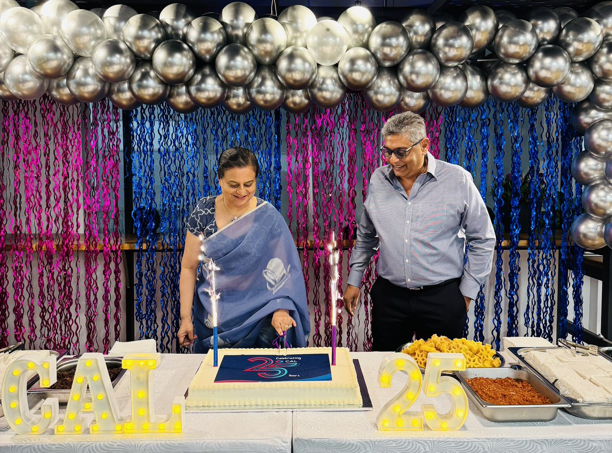 cal_lk's tweet photo. 25 years of building financial freedom and it all starts with our people. Today we celebrated this journey with the CAL family, looking back at how far we’ve come and forward to the road ahead. Here’s to the next 25.
#CAL25 #FinancialFreedom #CALInsights #InvestSmart https://t.co/YD32aQtrqX