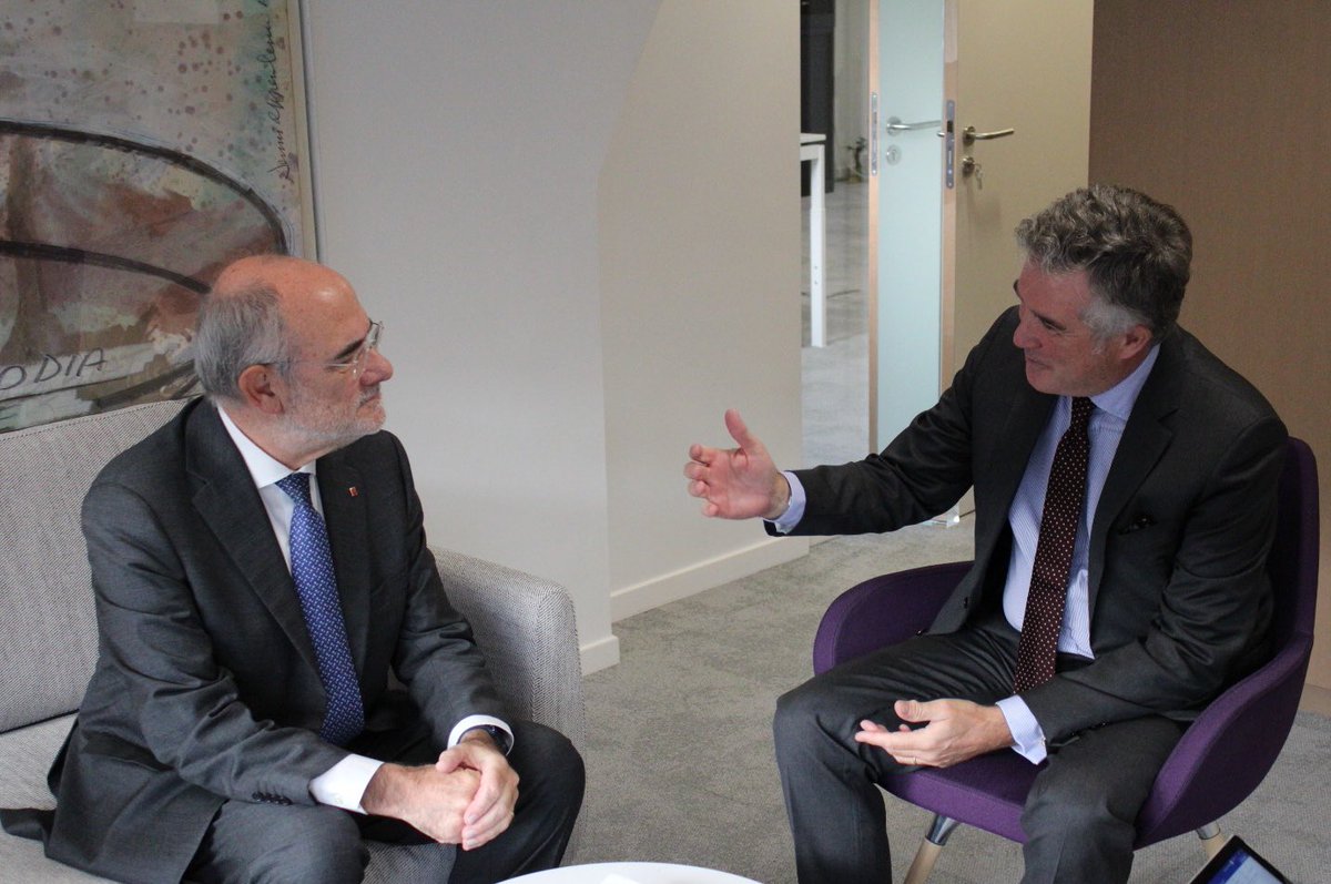 Profitosa reunió de treball a Brussel·les amb Vicenç Mateu, ambaixador del Principat d’Andorra davant la Unió Europea i al Benelux.

Hem dialogat sobre la situació actual d’Europa i del català i hem explorat com eixamplar la col·laboració entre Catalunya i Andorra, també a la UE.