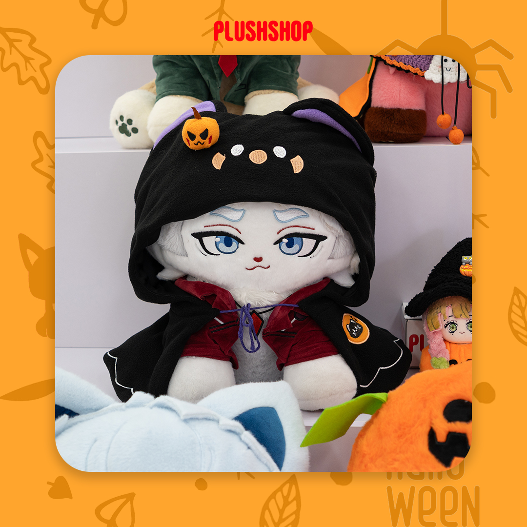 Plushshop_com's tweet photo. 🎃 Happy Halloween Special 👻
This Halloween, dress up your Meow in the coolest outfits! 🕸️✨
Spend $79 or more in our shop and receive a FREE outfit as a treat! Don’t miss this spooky-cute surprise! 🖤🎁

#dante #muichirou #player230 #halloween2025 #Plushshop https://t.co/Hy8sN8kd1v