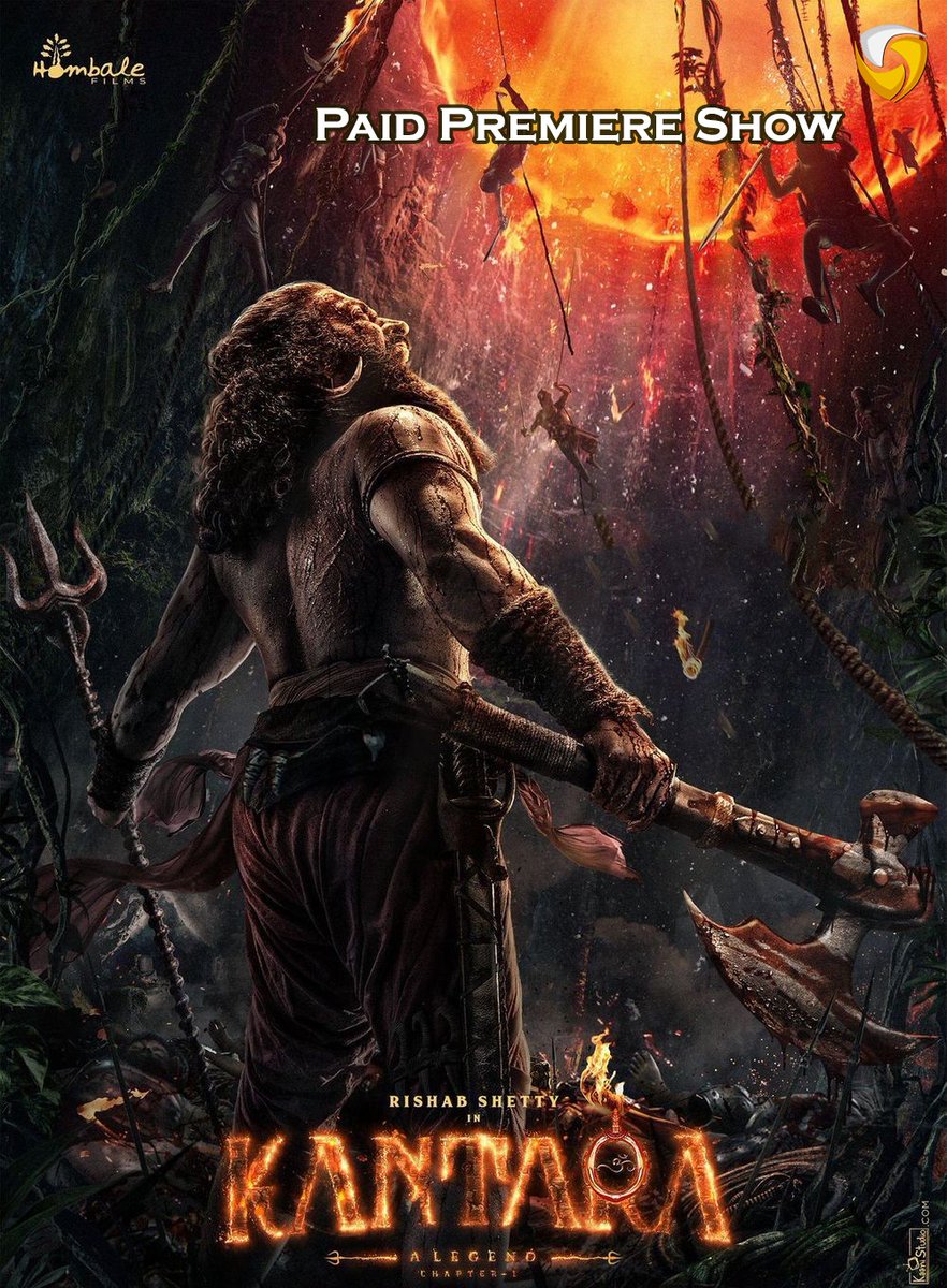TheVetriCinemas's tweet image. 🎬 Kantara: A Legend – Chapter 1
🔥 The legend begins TODAY at Vetri Cinemas!
Experience the divine, the fierce, and the unforgettable on the big screen.

🎟️ Book now @bookmyshow !

#Kantara #KantaraChapter1 #PremiereShow #VetriCinemas #RishabShetty