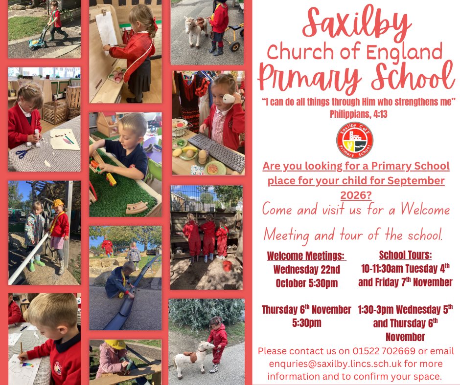 Saxilby Church of England Primary School tweet media