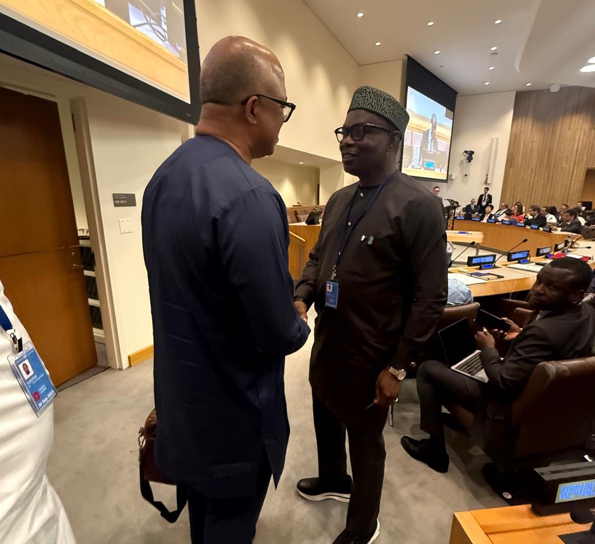 Today, Nigeria marks 65 years of independence

At the UN General Assembly #UNGA80 last week, I met many of our leaders &amp; asked them the same question: How is our beloved country doing?

We can’t afford to stop pushing for Nigeria🇳🇬