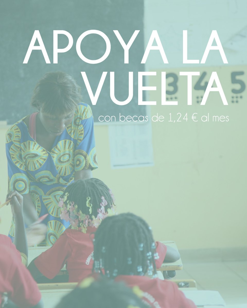 ¿Quieres que todas las vueltas al cole sean de calidad?
Con una donación anual de 14,88 euros (1,24 mensuales) estarías cubriendo la posibilidad de estudiar haciendo crecer la esperanza hoy .
Necesitamos 103 becas y puedes apoyarnos en este enlace: spinolasolidaria.org/apoyalavuelta/