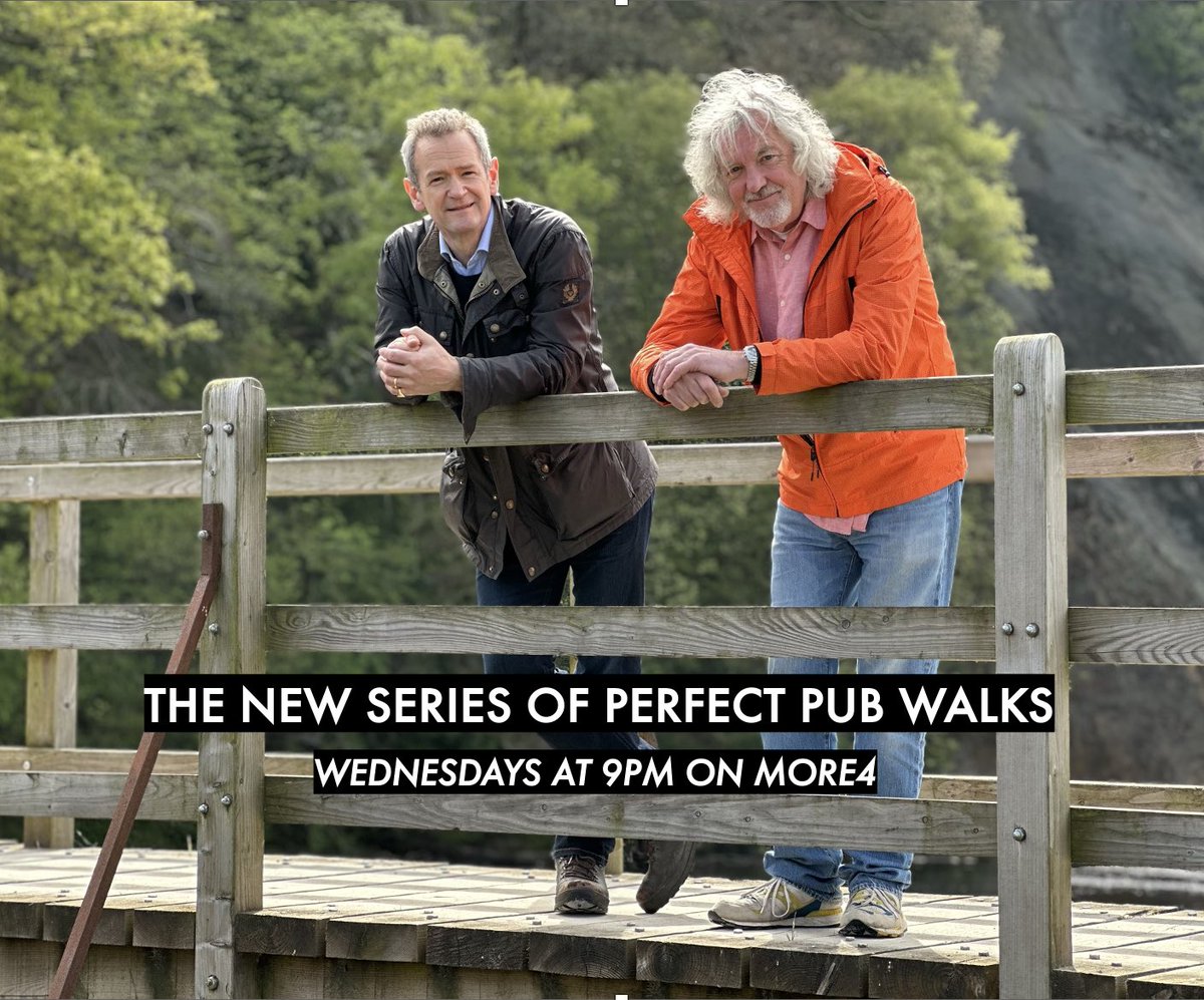 I’m on telly tonight. It’s #PerfectPubWalks on <a href="/Channel4/">Channel 4</a>, in which <a href="/XanderArmstrong/">Alexander Armstrong</a> tries to extract information about my personal life. I resist, obviously. Grand beer and pubs in t’ Yorkshire.