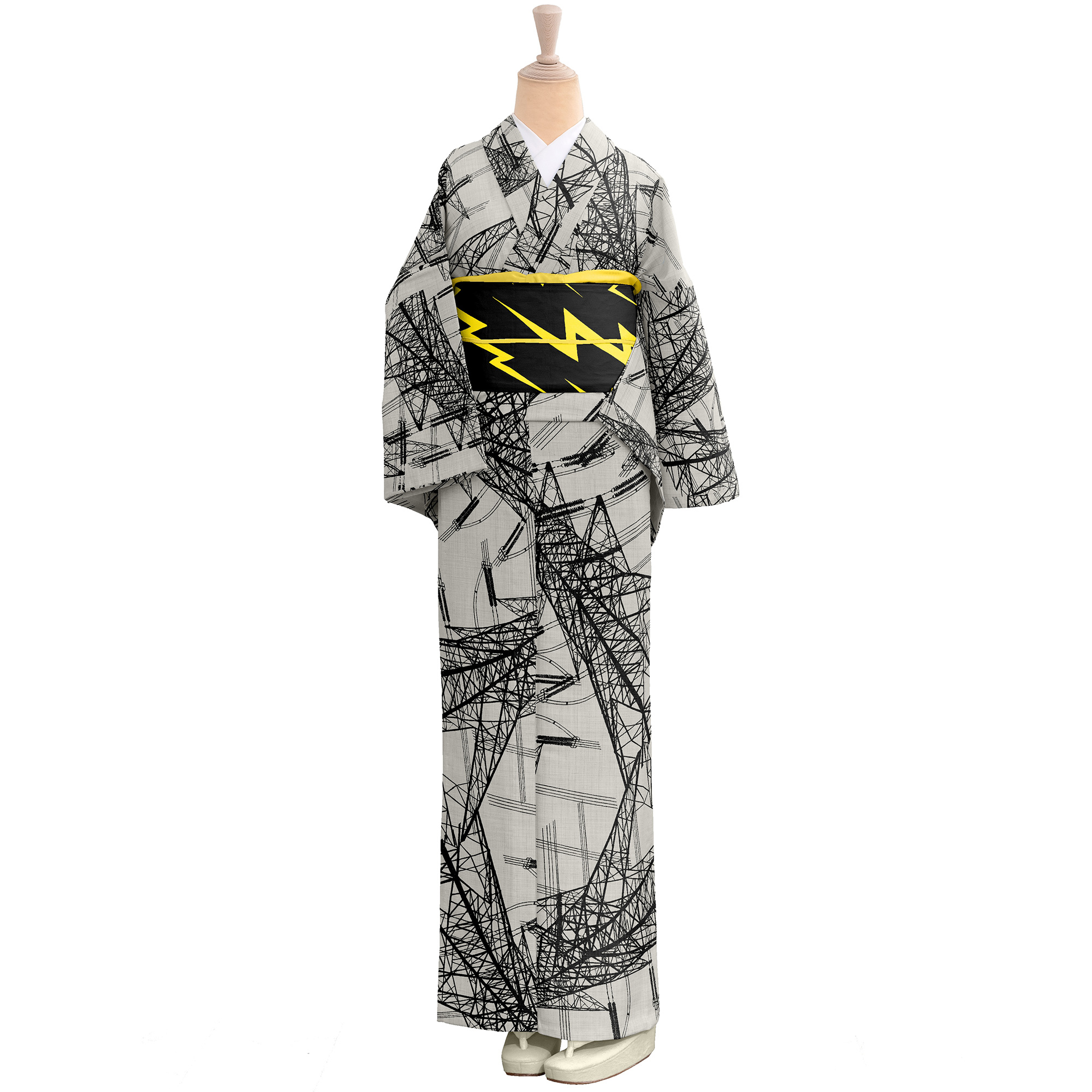 【最終価格】ゴフクヤサンドットコム◆蜘蛛　半幅帯◆未使用 半幅帯 FU202202154 | ゴフクヤサン,帯,半幅帯・角帯