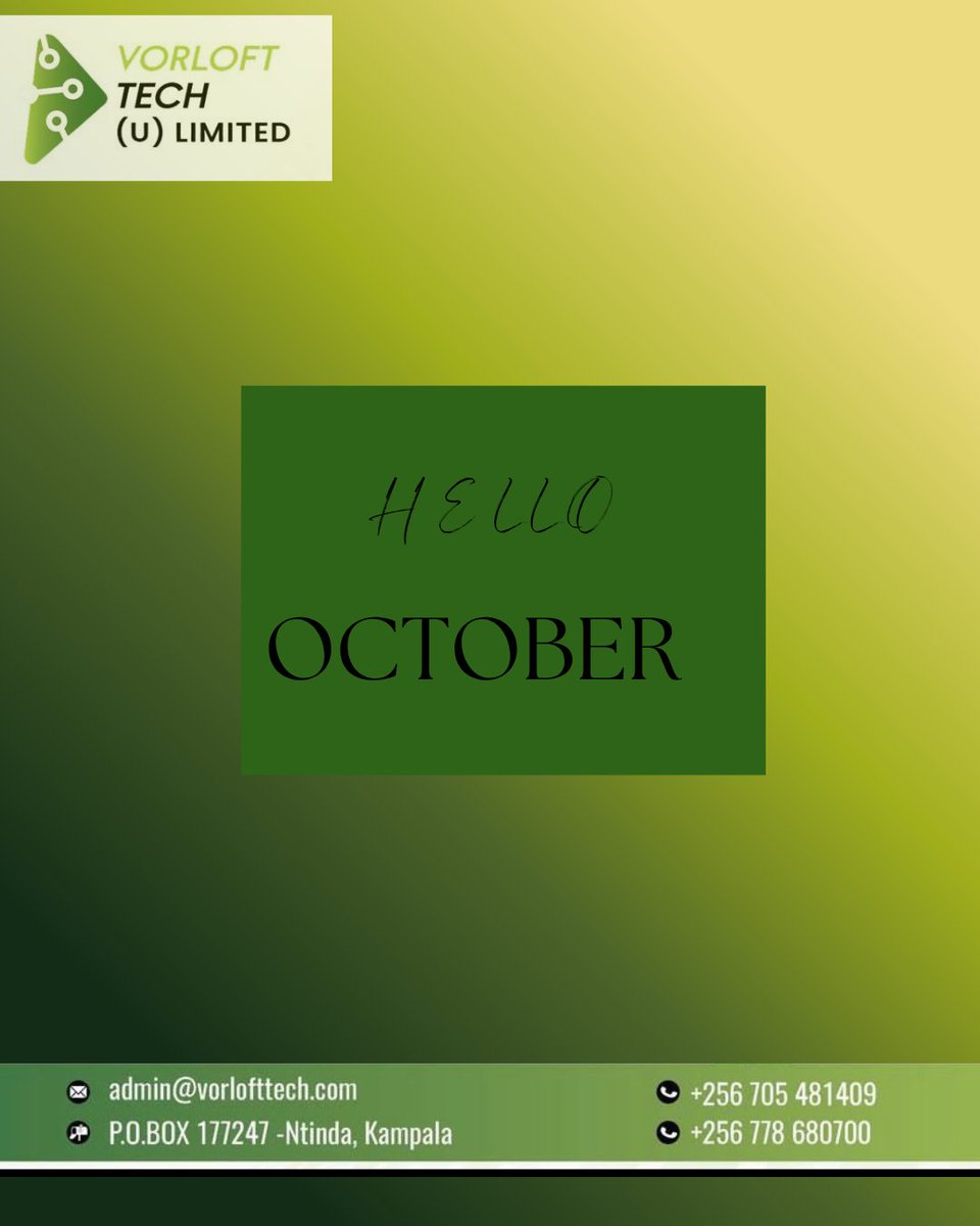 Vorloft_Tech's tweet photo. Happy New Month from Vorloft Tech(U)LTD
https://t.co/5XqUSTnzyK

#HappyNewMonth #VorloftTech https://t.co/lu9mnbEiQA