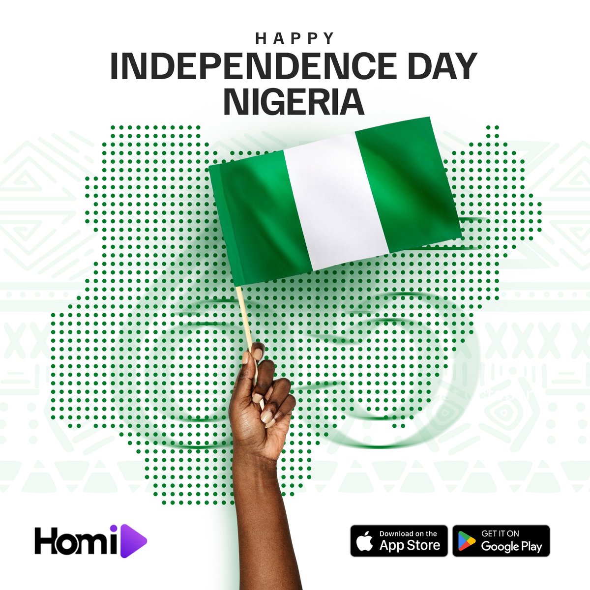 HomiTv_'s tweet image. Happy Independence Day Nigeria

#nigeria #africa #homitv