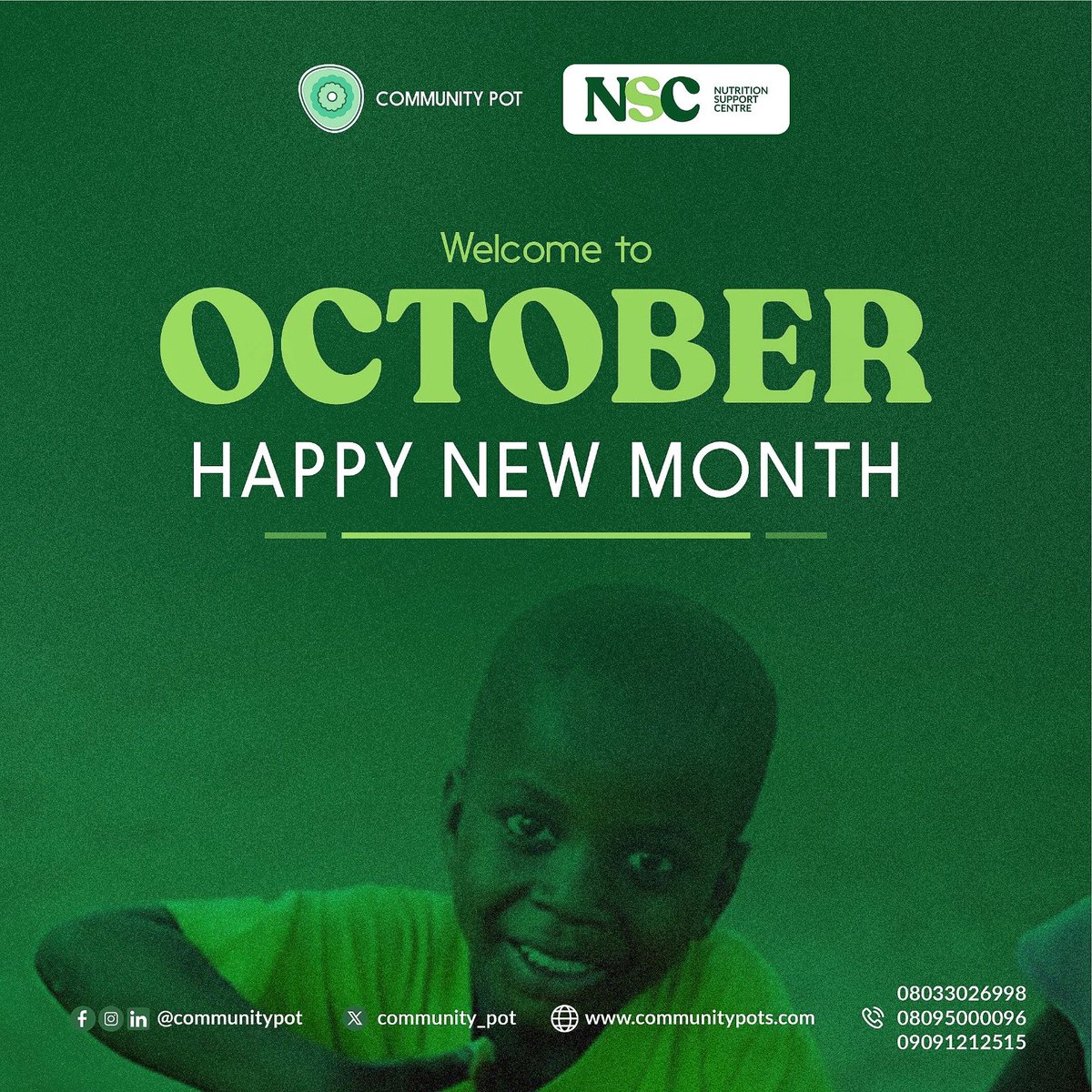 community_pot's tweet image. A new month, a new chance to heal together.
This Independence Day, we’re reminded that true freedom begins with nourishment.
 At Community Pot, we believe that when every child is fed and every family is supported, we build a healthier, stronger Nigeria.
#happyindependenceda