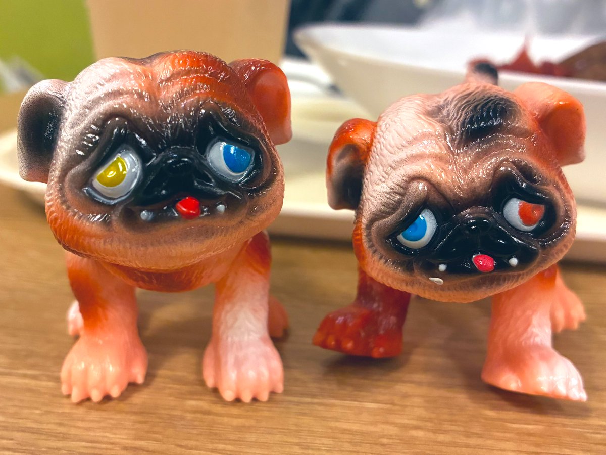 PUGJYU パグ獣 PUG 新品 あきぱぐ PUGJYU パグ獣 3体セット