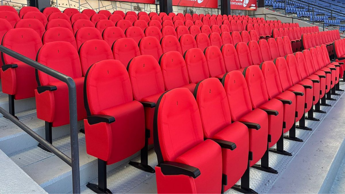 Stadion Feyenoord kiest voor de business Seats van W&amp;H Sports!

Feyenoord heeft gekozen voor de business seats van W&amp;H Sports.
Met de nieuwe stoelen op de Olympia tribune is het stadion klaar voor de toekomst! ⚽️

#Feyenoord  | #WHSports | #BusinessSeats