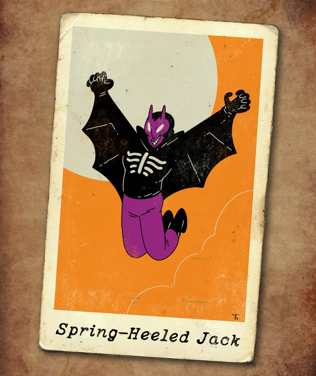 Spooktober is here!!!!!!
Day 1: Spring-Heeled Jack
A 19th-century urban legend from England about a demonic figure capable of extraordinary leaps and attacks on women.