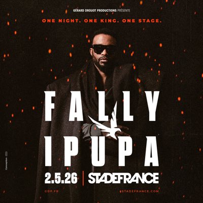 Grand rendez-vous de la musique avec <a href="/fallyipupa01/">Fally Ipupa</a> : 2 Mai 2026 au stade de France, OTOTOMBEE !