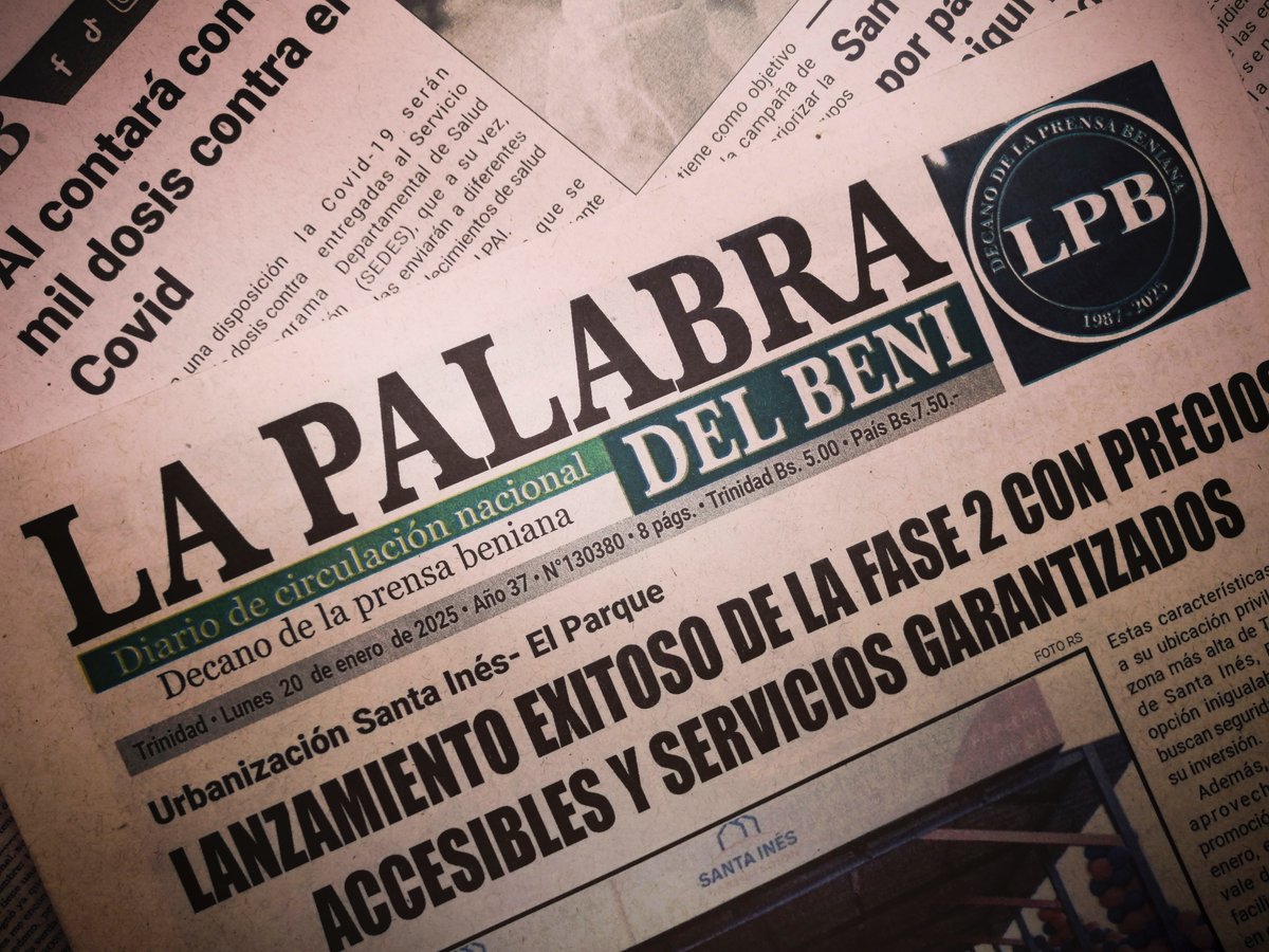 Periodistas del periódico La Palabra del Beni fueron impedidos de entrevistar a un candidato presidencial.

Lea el reporte de la <a href="/ANPBOLIVIA/">ANP Bolivia</a> que trabaja en defensa de las libertades de prensa y de expresión desde 1970:
acortar.link/KAkD6y
