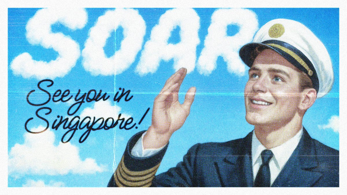 We've jetted off to Singapore.

If you're out here, shoot us a DM!

We’d love to talk about everything ICM 🛫
