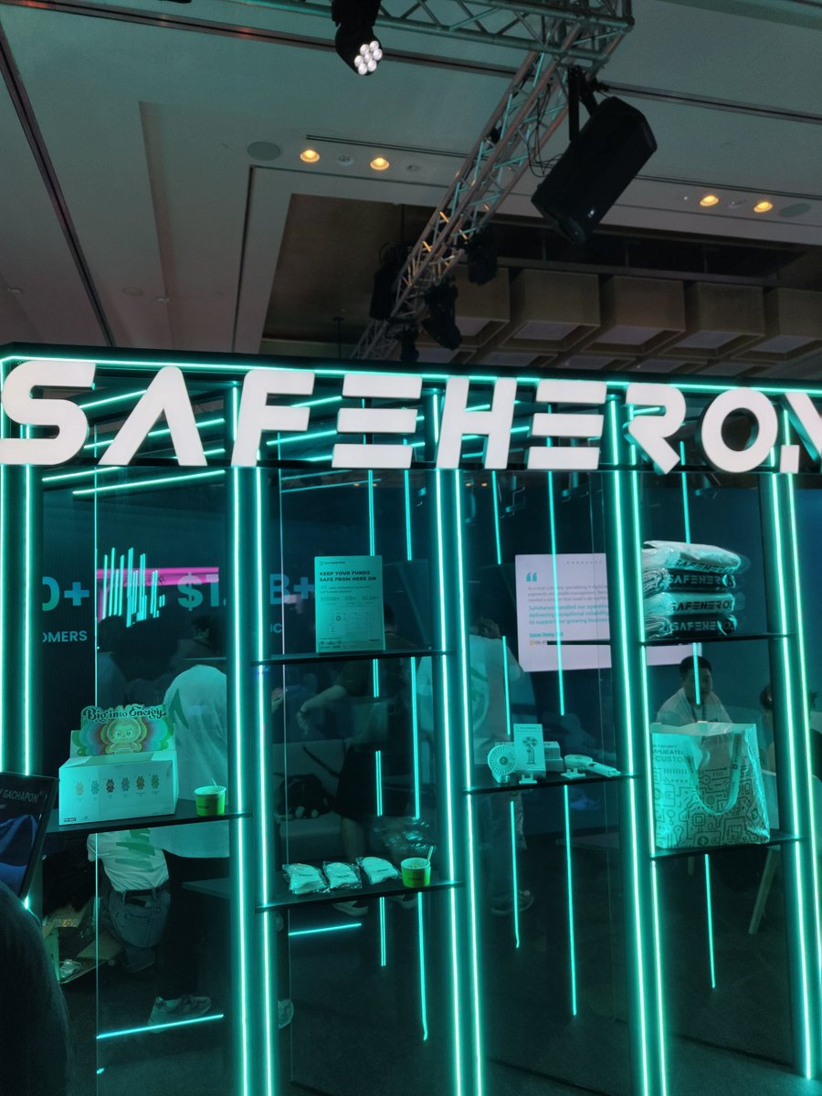 kryptosure's tweet photo. #TOKEN2049 #safeheron #web3security #DigitalAssets https://t.co/6xkeiXaYyB