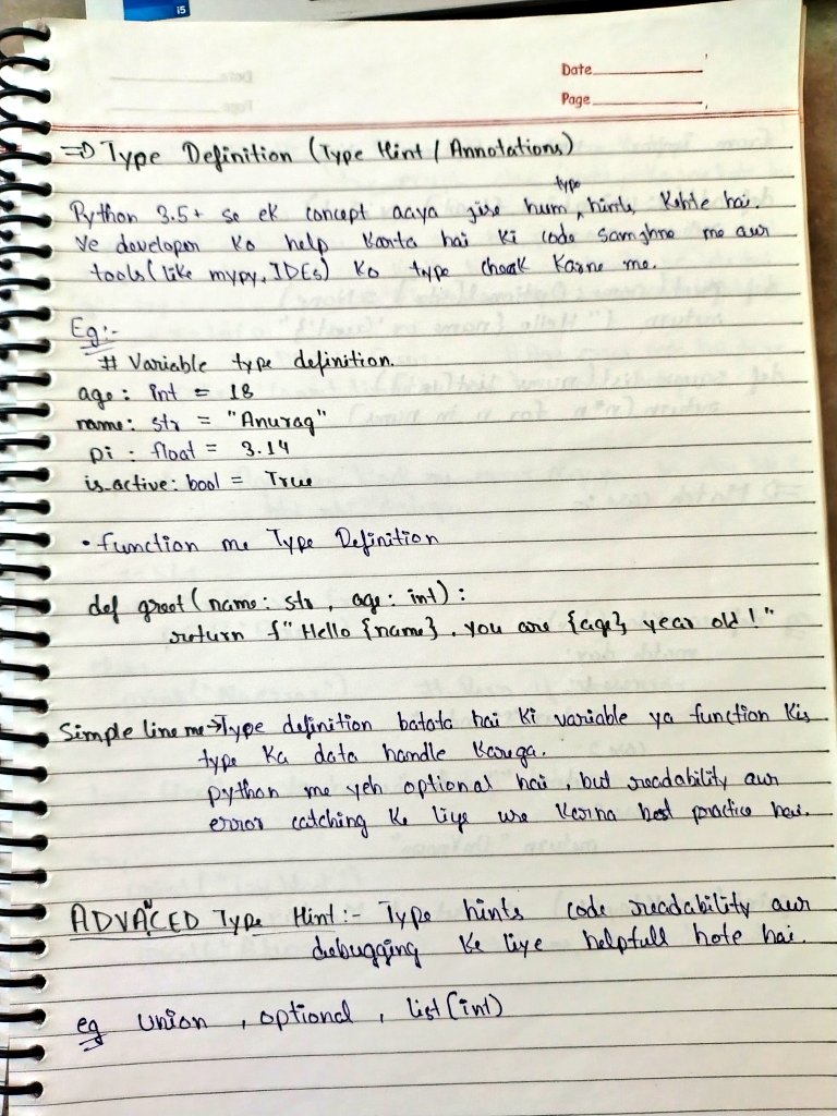 Anurag_Yadav_66's tweet image. 👋 Hi everyone!
This is Day 14 of my Python journey 🐍💻

Started diving into Advanced Python ⚡

✨ Explored:

Advanced python 

#Day14 #Python #AdvancedPython #100DaysOfCode #CodingJourney