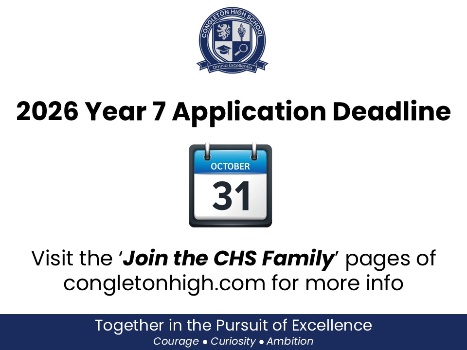 CongletonHS's tweet image. Year 5/6 Families: 
We still have a few places left on our 9:15am and 10:15am Open Morning sessions tomorrow - Thursday 2nd October. 
For more information or to book your place, visit: tinyurl.com/2kyerwep