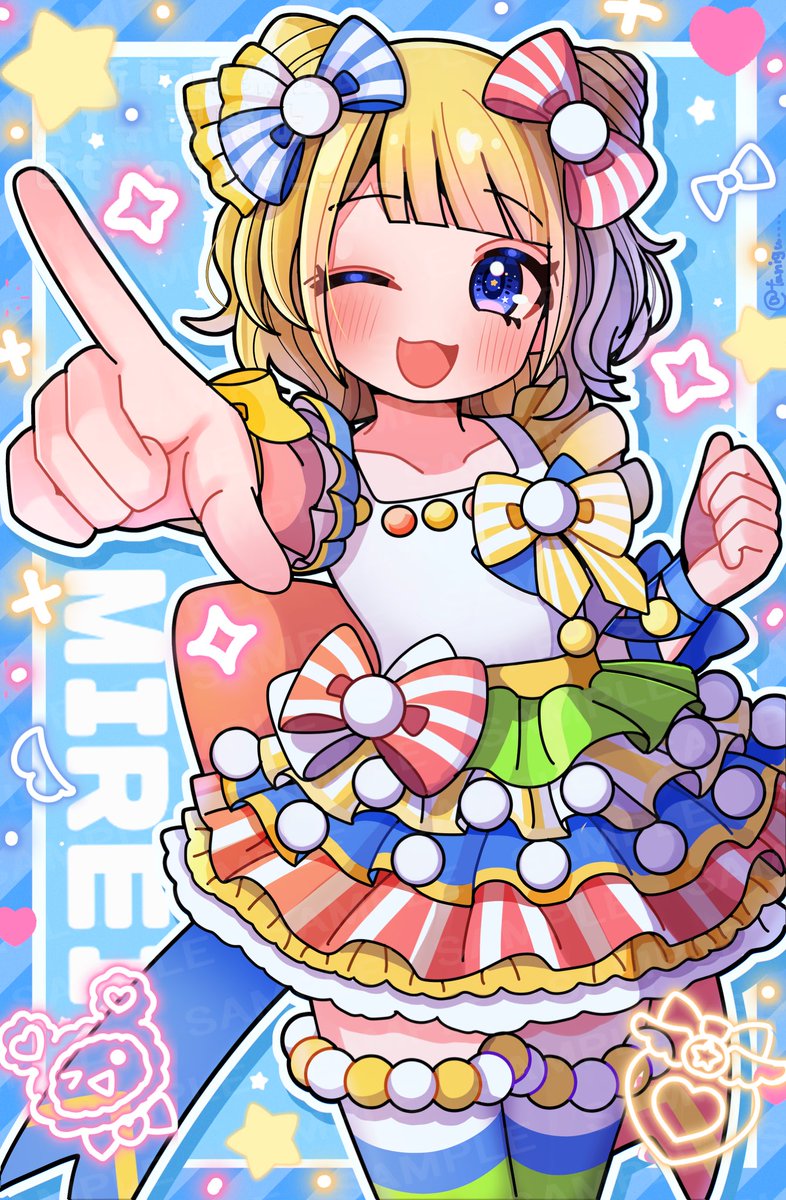 🩵みれぃお誕生日おめでとう💖

 #南みれぃ生誕祭2025
#puripara