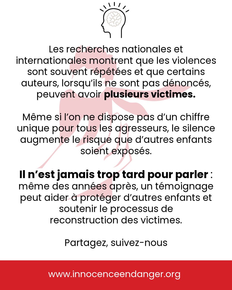 Pourquoi il est important de parler

Lorsqu’on est témoin ou que l’on a connaissance de violences sexuelles sur des enfants, ou que l’on sait qu’une personne est agresseur, il est souvent difficile d’oser agir. La peur de se tromper, de déranger, ou l’idée que ce n’est pas notre