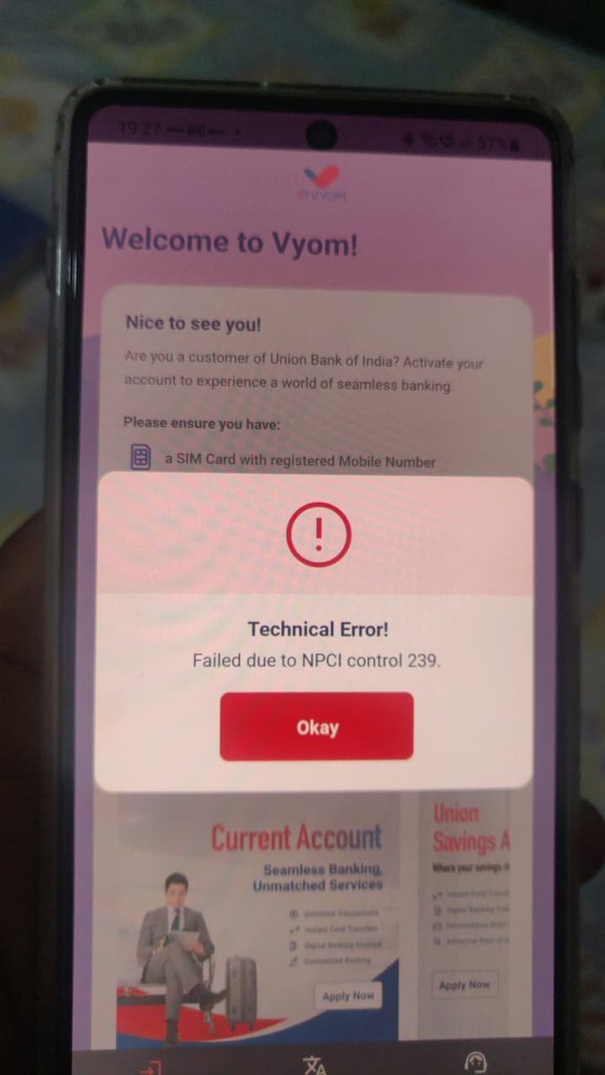 Why do government employees kill banks to push customers towards private banks? VYOM APP not working for more than a week, with no solution. BSNL - MTNL did the same; now, Union Bank &amp; others are working for private banks to destroy govt entities. <a href="/RBI/">ReserveBankOfIndia</a> <a href="/PMOIndia/">PMO India</a> <a href="/UnionBankTweets/">Union Bank of India</a>