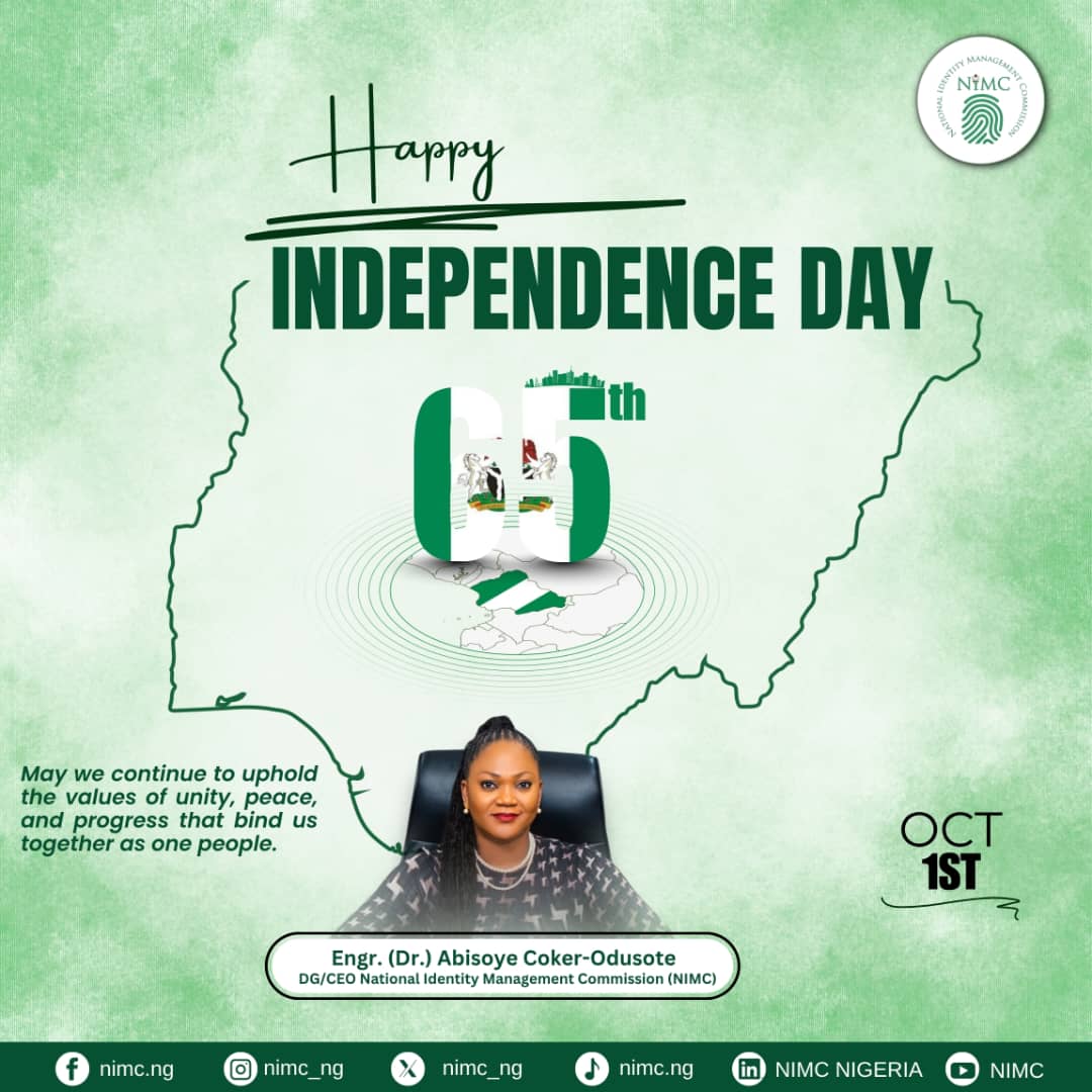 Happy 65th Independence Day, Nigeria