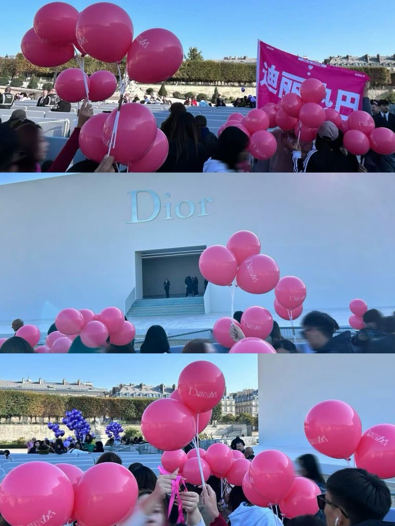 สีด้อมยิ่งใหญ่เกรียงไกลมาก เด่นเห็นชัดหวานนนนนนจับใจ💗 ขอบคุณอลิซหน้างานที่ทำงานอย่างหนัก 

#Dilraba #ตี๋ลี่เร่อปา
#DilrabaxDior #DiorSS26 <a href="/Dior/">Dior</a>