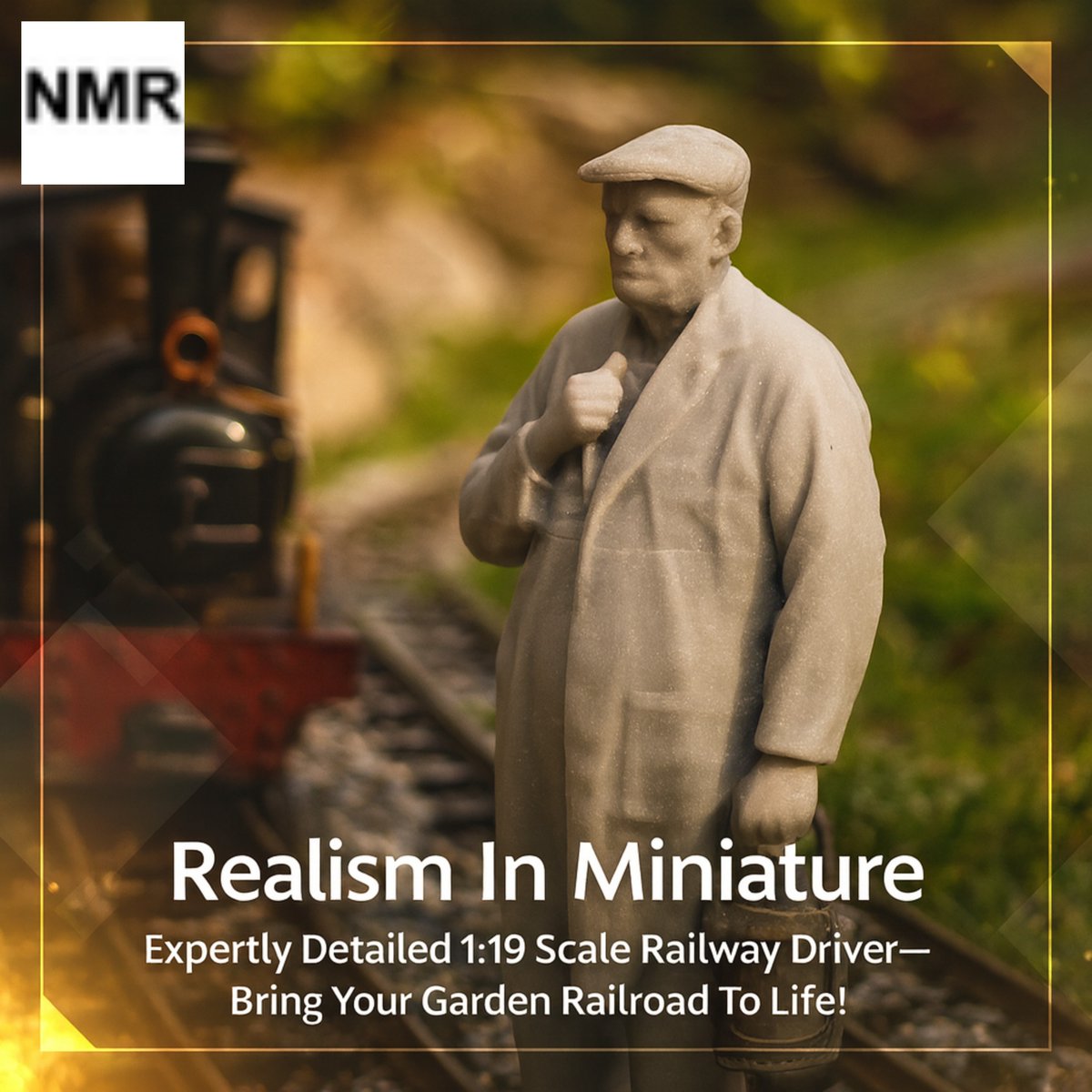 NRailworks's tweet image. Enhance your garden railway with this intricately designed, 1:19 scale figure! 🚂🌿

Realism elevates your setup!
.
.
narrowmindedrailworks.com/products/16mm-…

#ModelTrainHobby #NRM