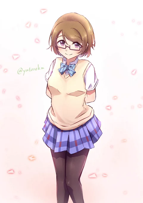 3年前のイラストですが #めがねの日
