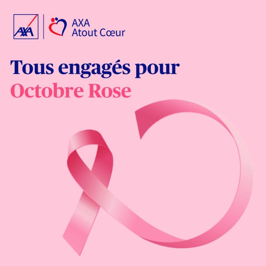 Parent, amie, collègue... Nous sommes tous concernés par le cancer du sein. Alors nous nous engageons cette année encore aux côtés de l’<a href="/institut_curie/">Institut Curie</a>. 💪

🩷 Il y a plein de façon de se mobiliser avec nous, alors n’hésitez pas à vous renseigner 👉 axa-atoutcoeur.fr/actualite/e4de…