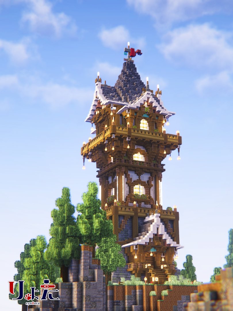 - 灯台 - 白縁Ver

#Minecraft
#Minecraftbuilds