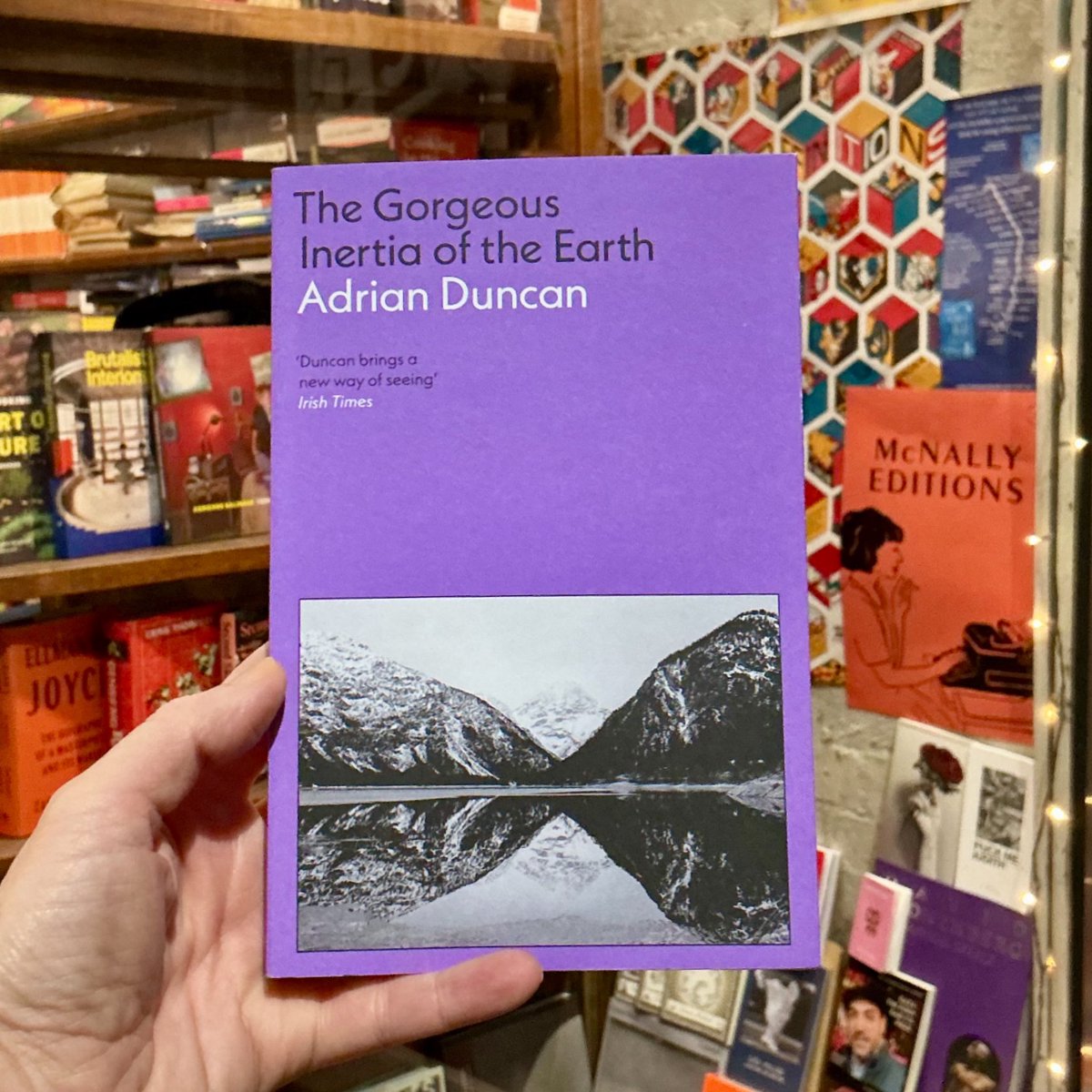 Anna has read &amp; loved Adrian Duncan’s new novel, The Gorgeous Inertia of the Earth.