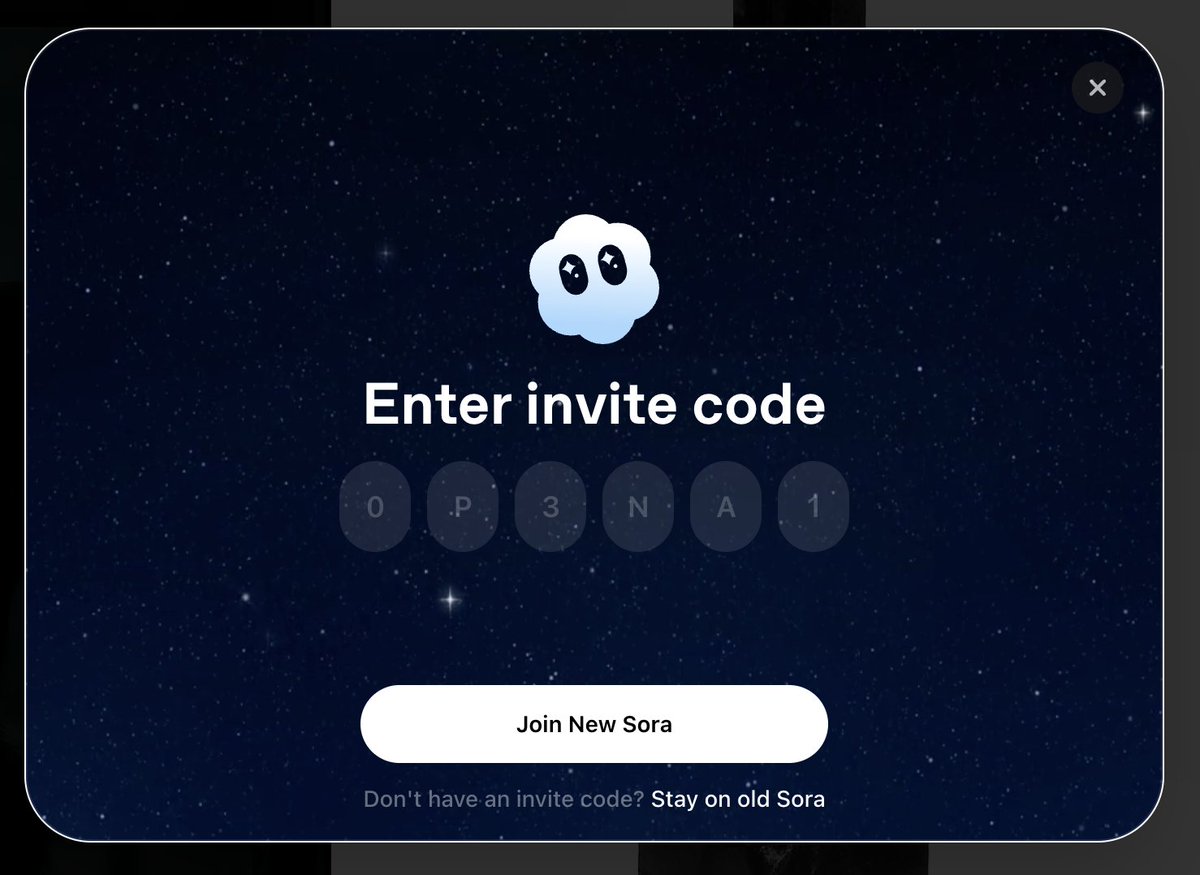 🚨 If anyone needs OpenAI Sora 2 invite code.   Please follow, like, repost and comment.

HURRY ONLY 8 CODES LEFT

How to apply sora 2 invite code get the List of Sora 2 invite code
bit.ly/sora-invite-co…