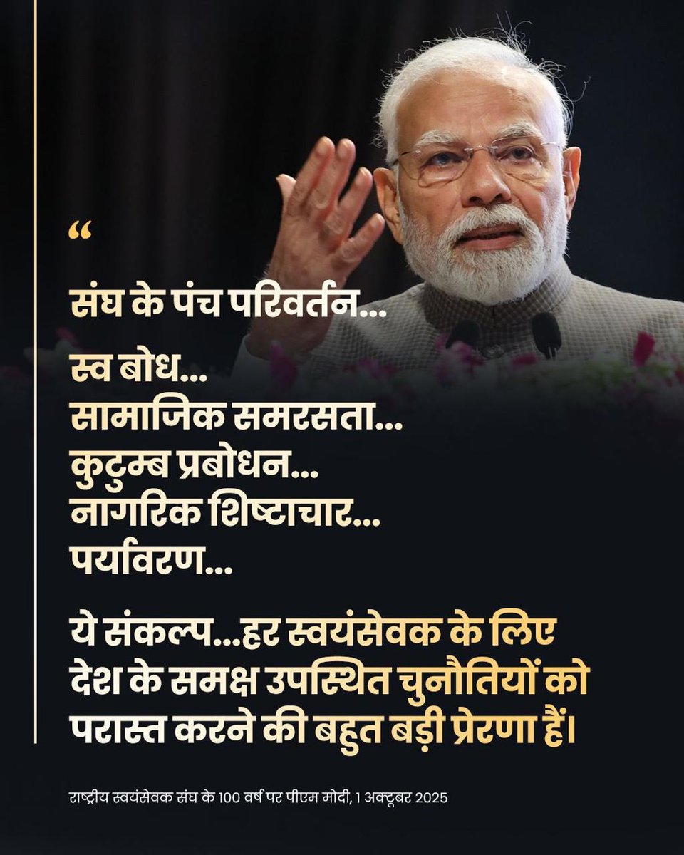 <a href="/PMOIndia/">PMO India</a> #RSS100Years
#OnRss
#GurugramRSS100
हिन्दू तन मन
हिन्दू जीवन
रग रग हिन्दू
मेरा परिचय 
<a href="/nikhileshknocks/">Nikhilesh Tiwari</a> 
<a href="/AvlambUpadhyay/">Avlamb Upadhyay (TTS)</a> 
<a href="/Abhishe62238415/">Abhishek Bhadauriya yoga teacher</a> 
<a href="/DrRakeshyogi1/">Dr Rakesh yogi</a> 
<a href="/anilkashyap2121/">अनिल कुमार कश्यप TTS</a> 
<a href="/JindalSharad/">Sharad Jindal</a> 
<a href="/GDialouge/">Gurugram Dialogues</a> 
<a href="/arvind_cma/">अरविंद</a> 
<a href="/isusheelkumar/">सनातनी ठाकुर सुशील कुमार</a>