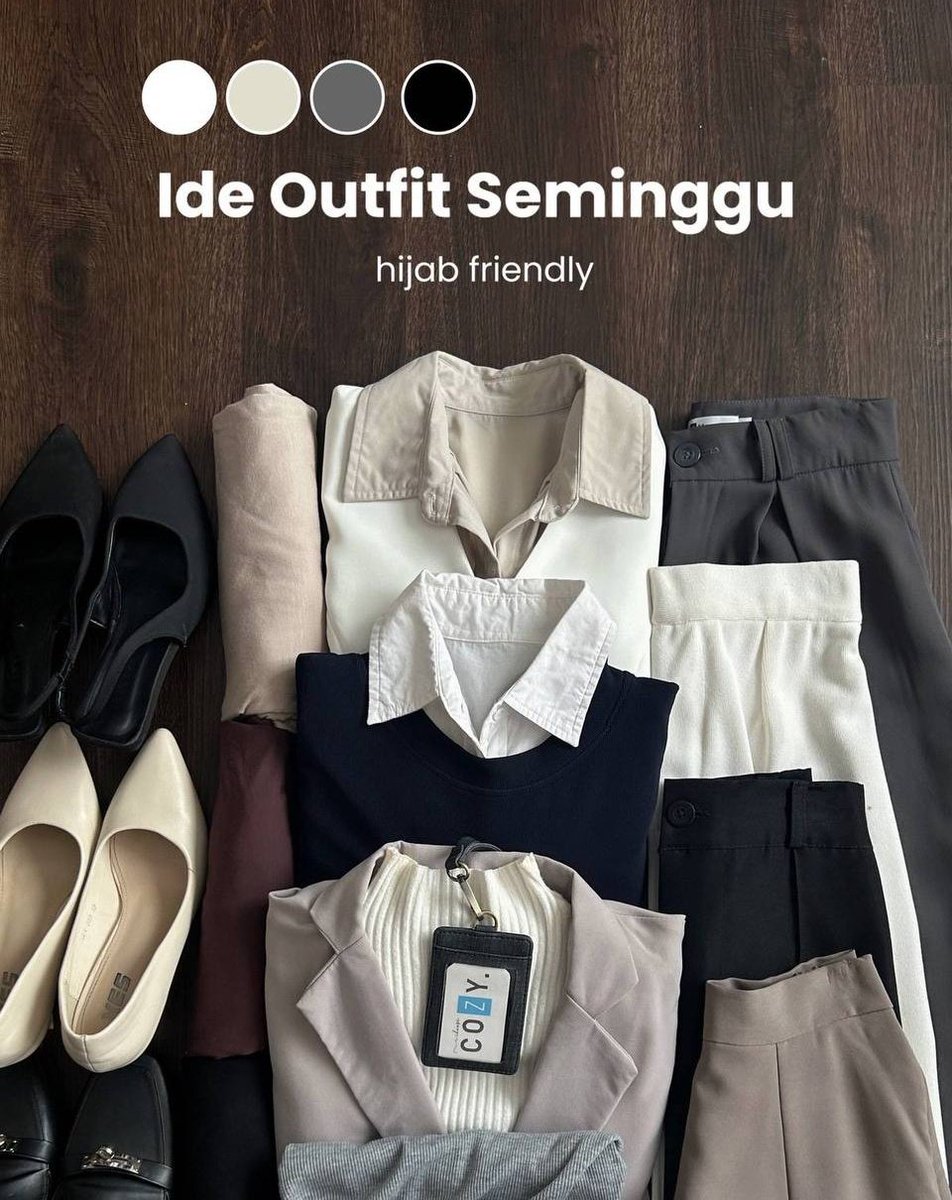 zelouver's tweet photo. Mix and match outfits for your hijab style

a thread https://t.co/l9FY659h3E