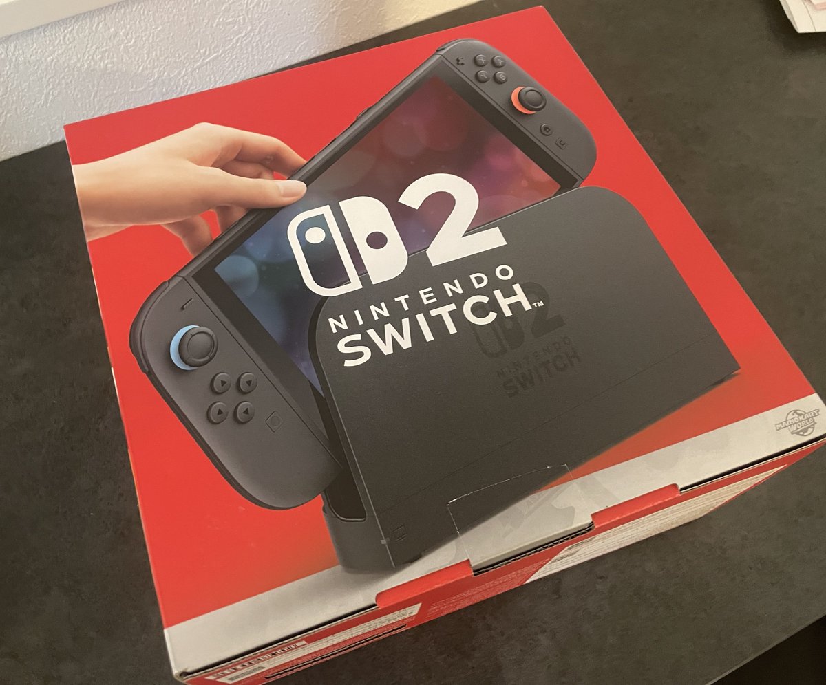 Switch2 ノジマでゲットした🙆‍♂️✨