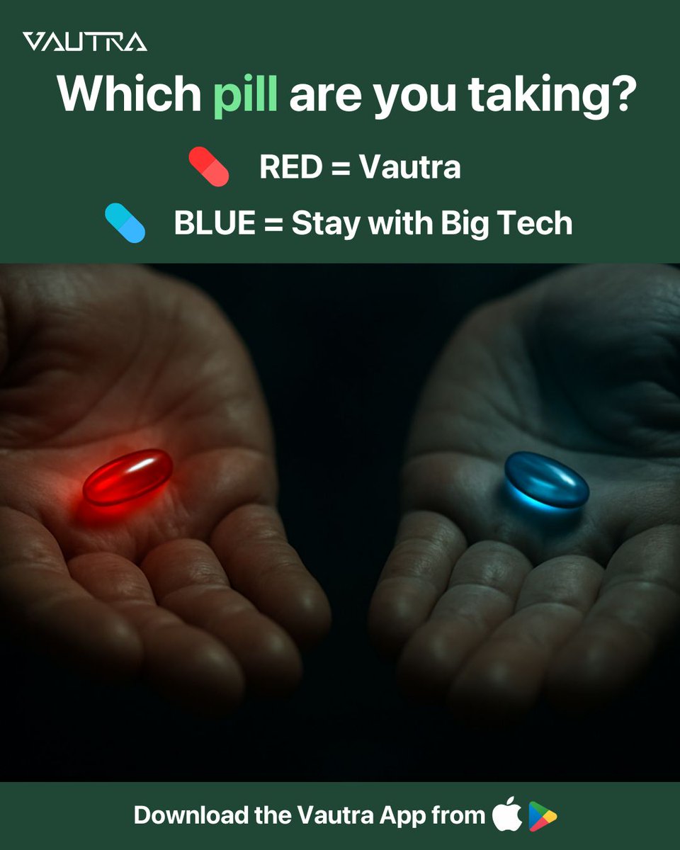 Which pill are you taking? 📷
#MatrixMeme #Vautra