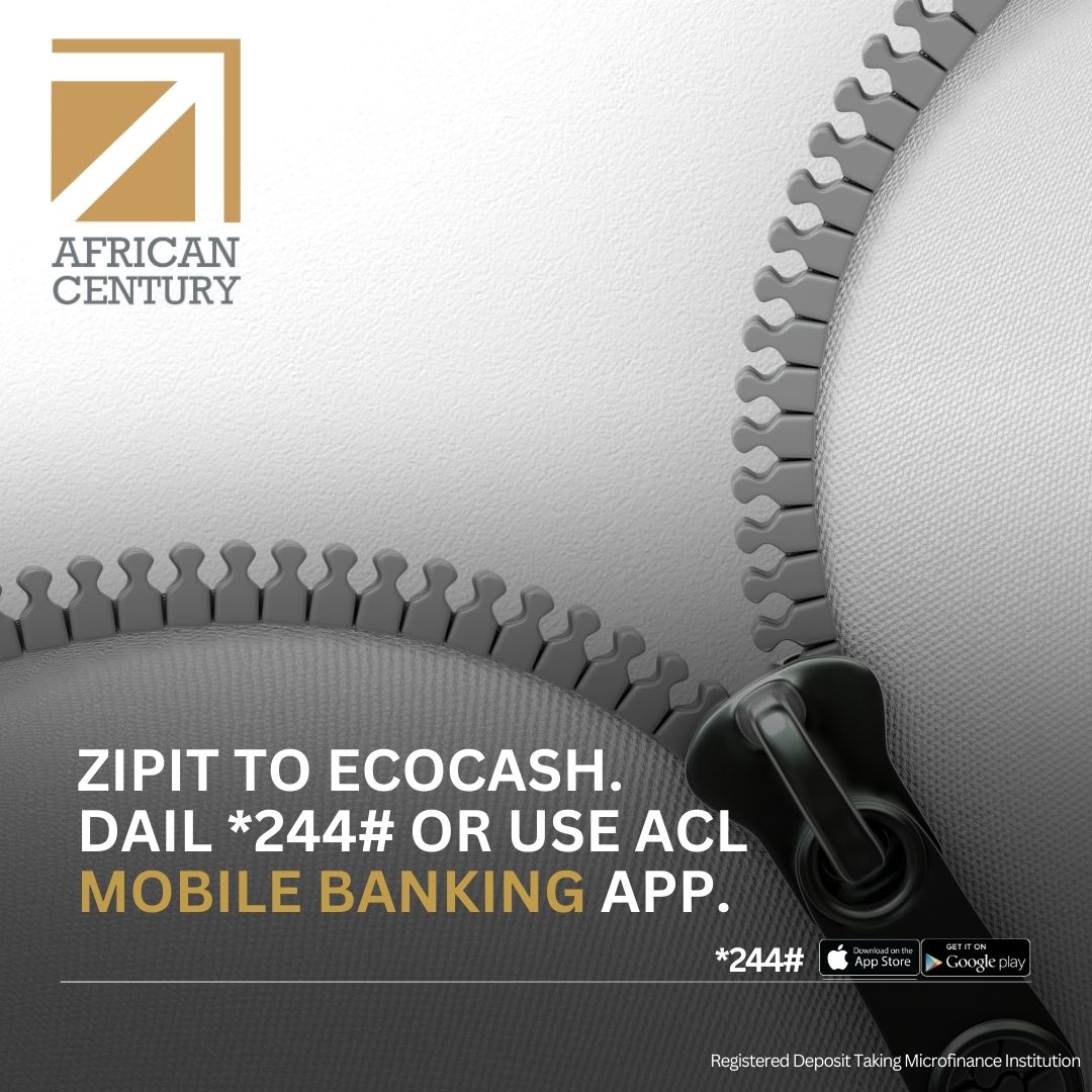 Sending money has never been this easy, ZIPIT straight to Ecocash anytime, anywhere.
#ACLZIPIT #EasyTransfers #SendMoneyFast #ACLBank