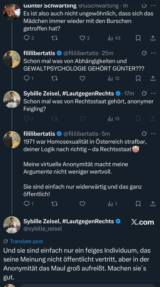 An alle Konservativen: Schaut genau hin. Hier habt ihr euer Paradebeispiel dafür, wie weit die Linke schon moralisch verrottet ist. Da steht ein zwölfjähriges Kind im Mittelpunkt – ein Opfer. Und was machen sie? Sie drehen es so, als hätte dieses Kind selbst Schuld, als hätte es