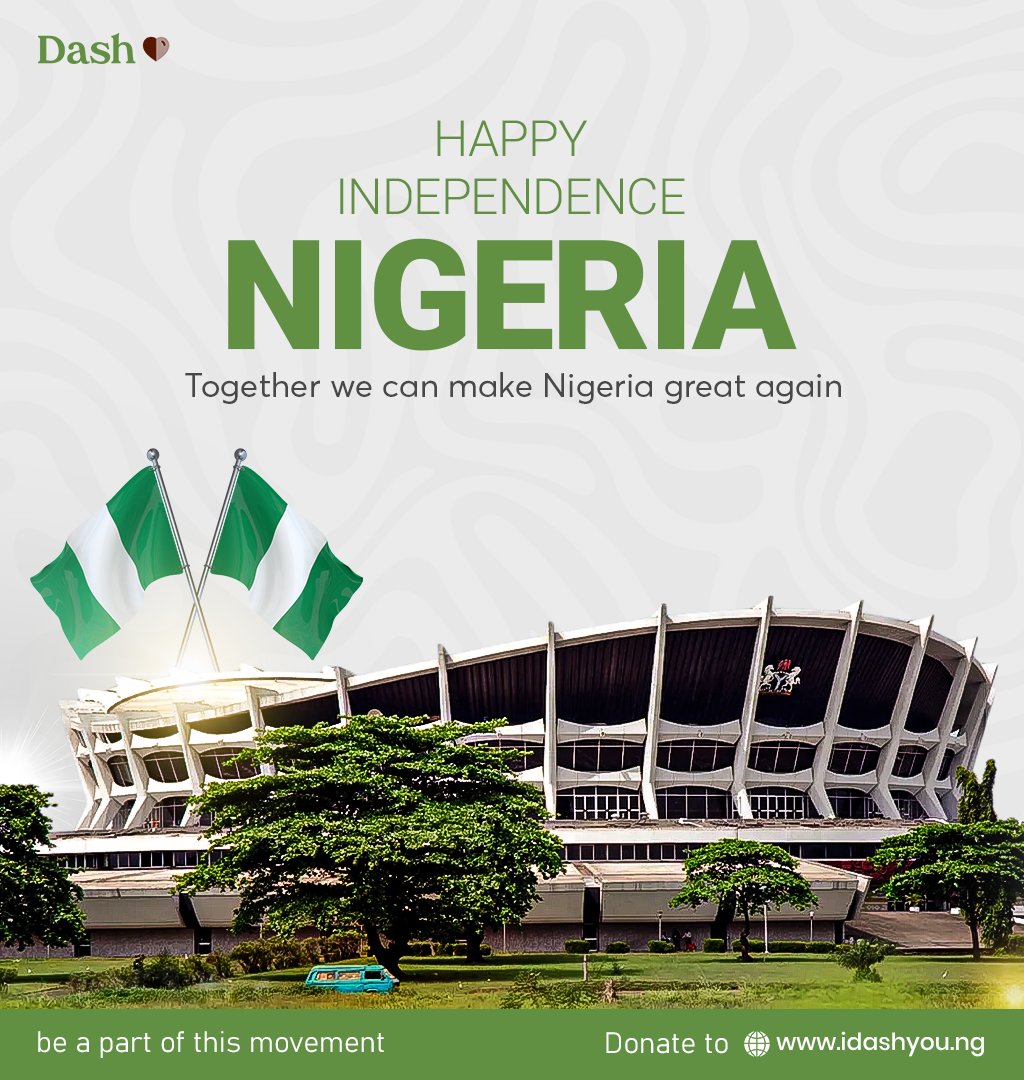 idashyou_'s tweet photo. Happy 65th independence Nigeria

#dash #idashyou #independence #nigeria #donate #nigeria65thindependenceday https://t.co/nlqTLQsJ64