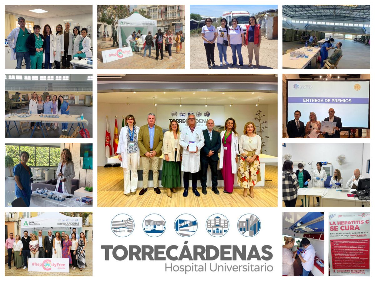 📅 Hoy, en el #DíaMundialHepatitisC, desde <a href="/TorrecardenasHU/">Hospital Universitario Torrecárdenas</a> reafirmamos nuestro compromiso con su eliminación para 2030 🤝🌍
Impulsamos proyectos de diagnóstico temprano y tratamiento de #HepatitisC, gracias al trabajo conjunto con entidades colaboradoras. <a href="/CasadoMm/">marta casado martin</a> 
🏥🤍