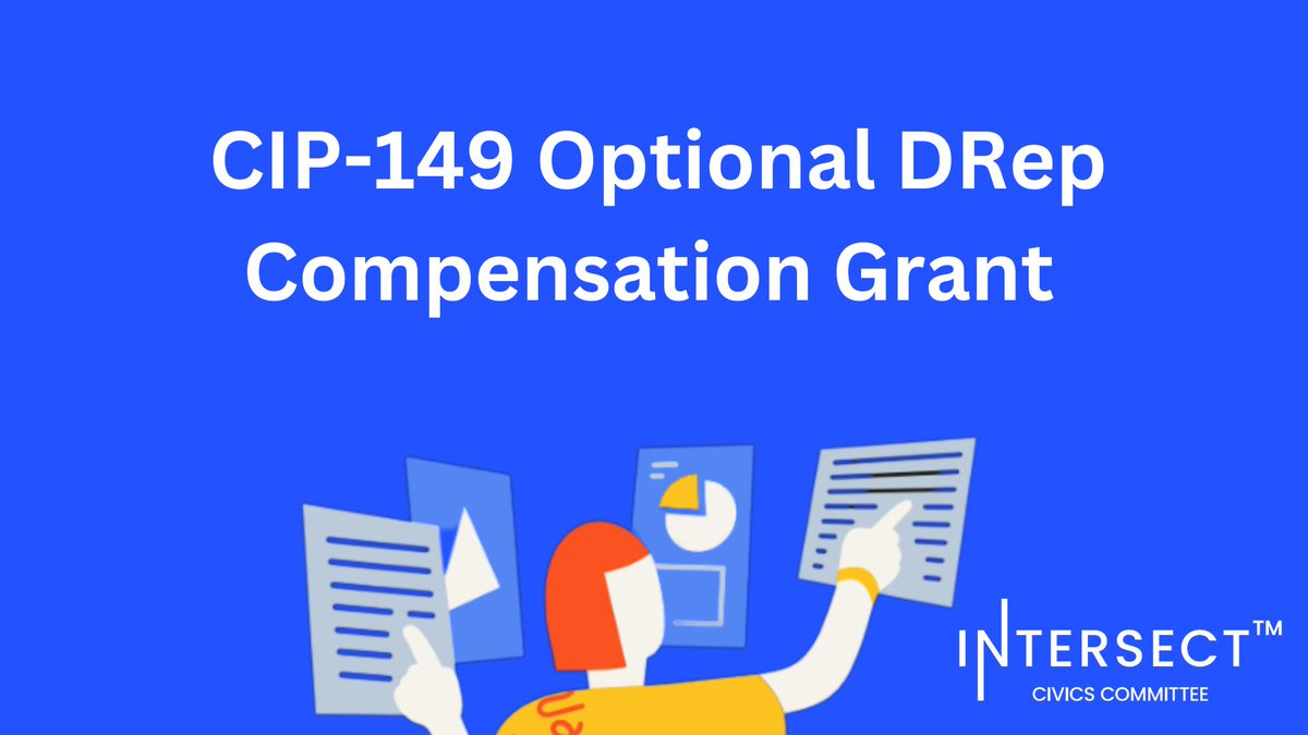 IntersectCIVICS's tweet image. To advance on-chain governance, @IntersectMBO  is funding the implementation of CIP-149. 

5,000 ada grants are available to developers of wallets, governance tools, and SDKs to enable optional DRep compensation.  

Details and application form: tinyurl.com/CIP-0149