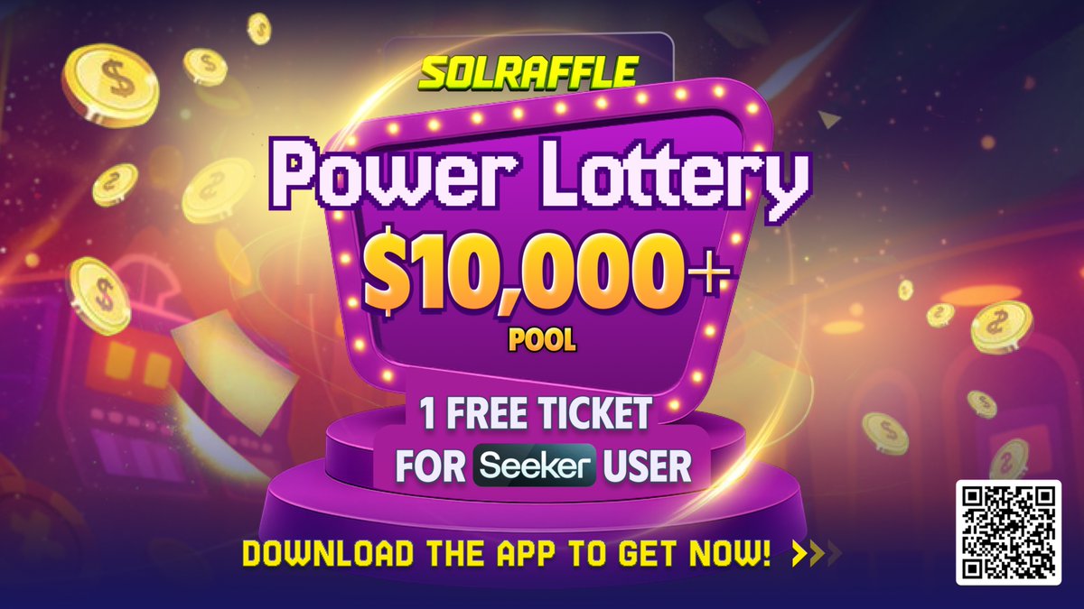 SolRaffle_xyz's tweet image. 🎰 POWER LOTTERY IS LIVE!🚀

The biggest pool game is now LIVE on @SolRaffle_xyz
It&apos;s time to go for the $10,000+ prize pool on @solana.

The Deal:
🔹 Pool Starts HUGE and Grows Non-Stop with every 0.01 $SOL ticket.
🔹 Draw: Weekly on Wednesday at 09:00 AM UTC.

More ways to win,…